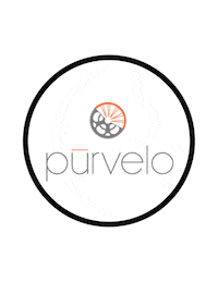 purvelo spinning pur purvelo purvelocycle Sticker