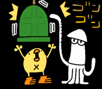 Bird Duck GIF by ぴょろりんちょ（ひよこ人間ぴよ）