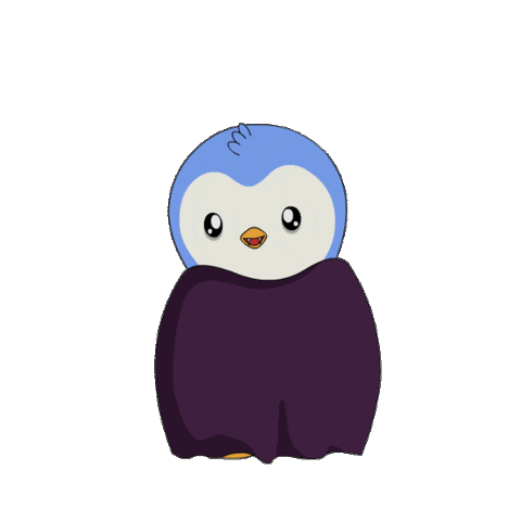 Trick Or Treat Halloween Sticker by Pudgy Penguins