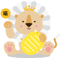 machvisionsports lion badminton 羽球 獅子 Sticker