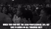 Lashes GIF by The Lash Professional