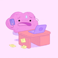 Stressed Brain GIF by Story Leaf