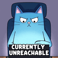 Working Hard Do Not Disturb GIF