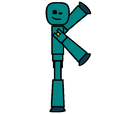 On My Way Waiting Sticker by Stikbot