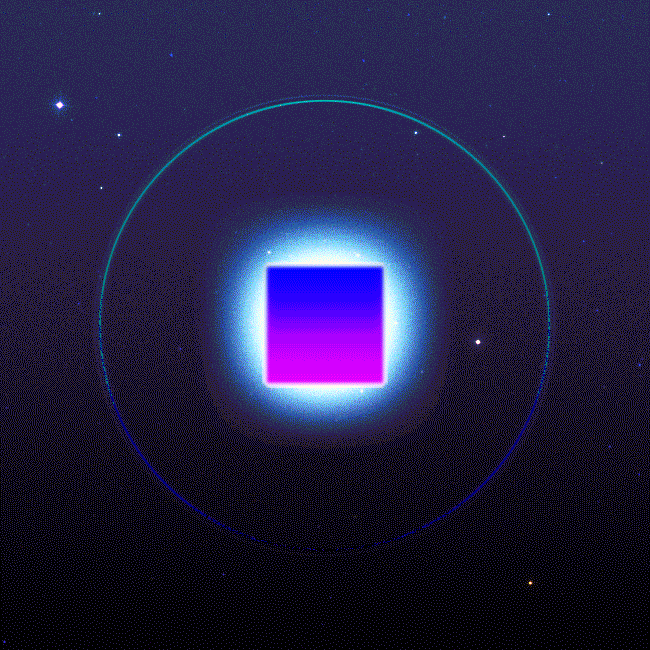 xpandamind loop stars abstract colors GIF