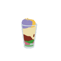 atejess filipino pinoy filipinx halohalo Sticker
