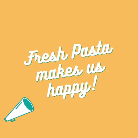 pastasisters giphyupload happy happiness fresh GIF