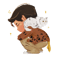 Cat Po Sticker