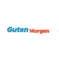 Gutenmorgen Sticker by Lisa Matla