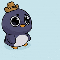 cozyverse penguin pengu cowboy cozy GIF