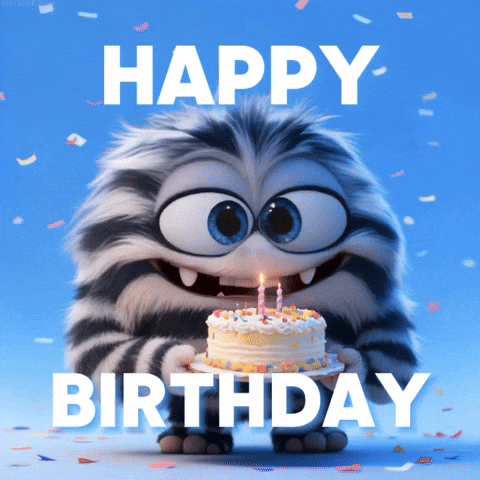 Celebrate Happy Birthday GIF by Calmlings