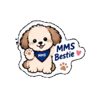 Dog Puppy Sticker by MMS
