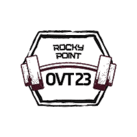 Rocky Point Sticker by ThrowDown Series