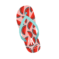 ALEGRIAHOTELS summer flip watermelon alegria Sticker