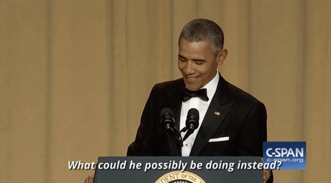 what could he possible be doing instead barack obama GIF by Obama