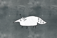 thistlebalm animation fox question interested GIF