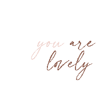 thelovelyhairclass lovely handwriting you are lovely thelovelyhairclass Sticker