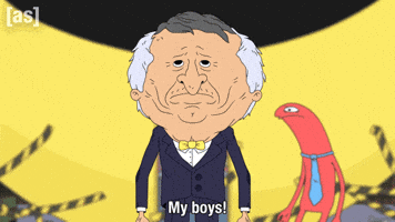 My Boys Crying GIF by Adult Swim