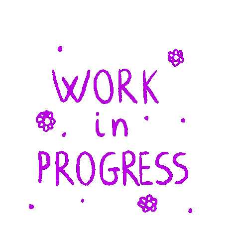 Work Wip Sticker