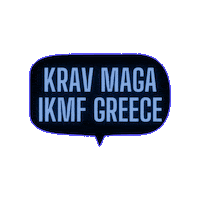 ikmfgreece kravmaga kida ikmf ikmfgreece Sticker