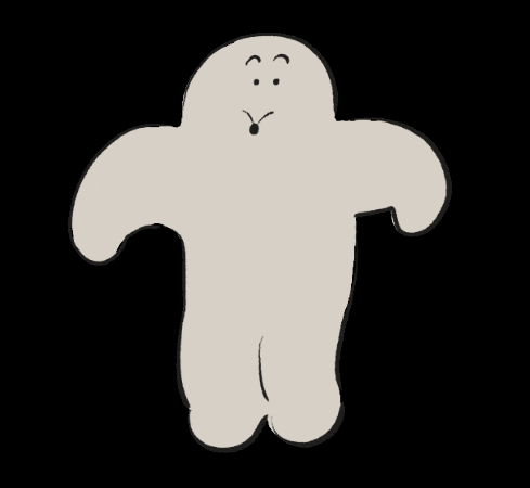 Gajumaru giphygifmaker モグラ もぐら人間 GIF