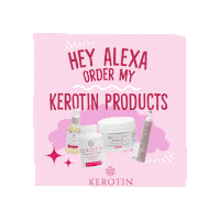 Vitamin Alexa Sticker by Kerotin Hair Care
