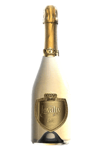 LoyaltyWines wine gold rose crown Sticker