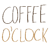 Coffee Time Sticker