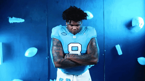 North Carolina Football GIF by UNC Tar Heels
