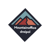 home office dreipol dreipol mountainoffice dreipol mountain office Sticker