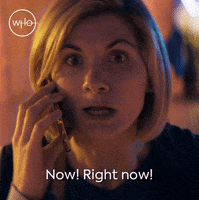 Come On Hurry GIF by Doctor Who