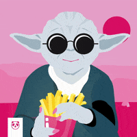 Star Wars Pink GIF by foodpanda