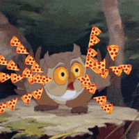 disney pizza GIF by Anne Horel