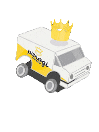 pierogiqueenfoodtruck foodtruck dumpling food truck pierogi Sticker