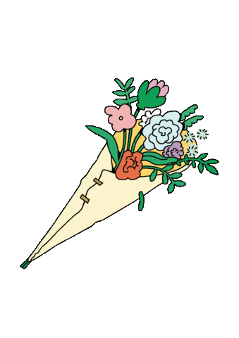 Flower Bouquet Sticker by AforArcade