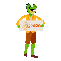 Reveillon Croco Sticker by Crocobeach Complexo