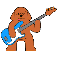 Dogs Give Sticker by Ten Tonnes