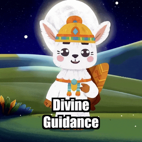 Wisdom Divine Guidance GIF by Llamaozi