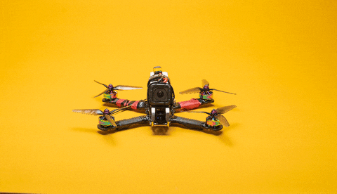 IndoorDroneTours giphyupload drone stop motion drones GIF