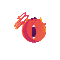 Chill Virus Sticker by Creative Hatti