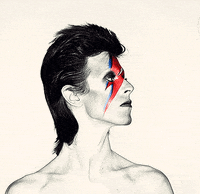 david bowie rock GIF