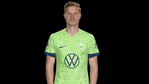 Yannick Gerhardt Hello GIF by VfL Wolfsburg