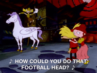 hey arnold nicksplat GIF