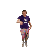 Blijwin dj kids entertainer regenboog Sticker