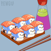 Hungry Penguin GIF by Pudgy Penguins