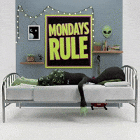 Monday GIF by Lonely Aliens
