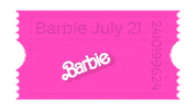 Barbie Movie Love Sticker by Salih Kizilkaya