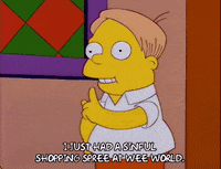 Happy Season 7 GIF by The Simpsons