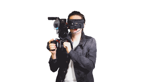 Mediatuin giphyupload film video camera Sticker