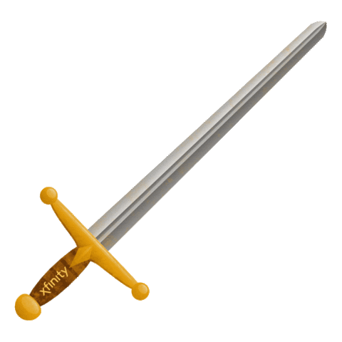 sword Sticker by Xfinity